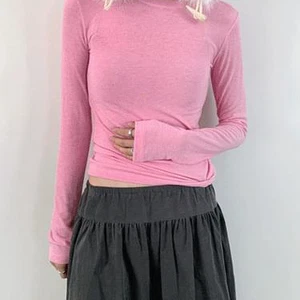 컬러팝 울 라운드 슬림 티셔츠 (8color)